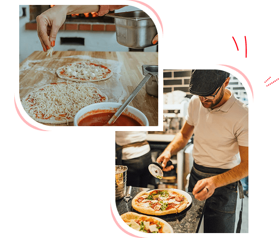 Pizza making